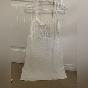 White juicy courtier sun dress